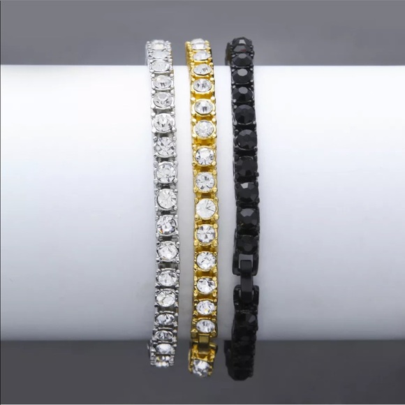 Jewelry - New Item✨ Iced Out Tennis Crystal Bracelet